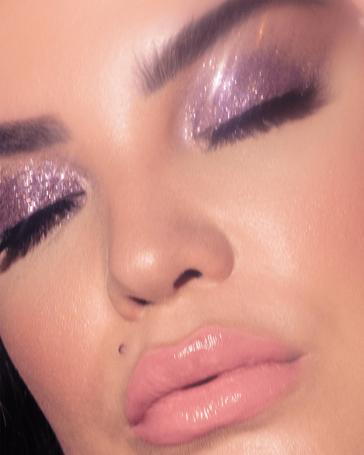 BT Glitter Lilac Galaxy - Image 4